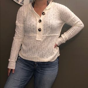 Maurices button up top